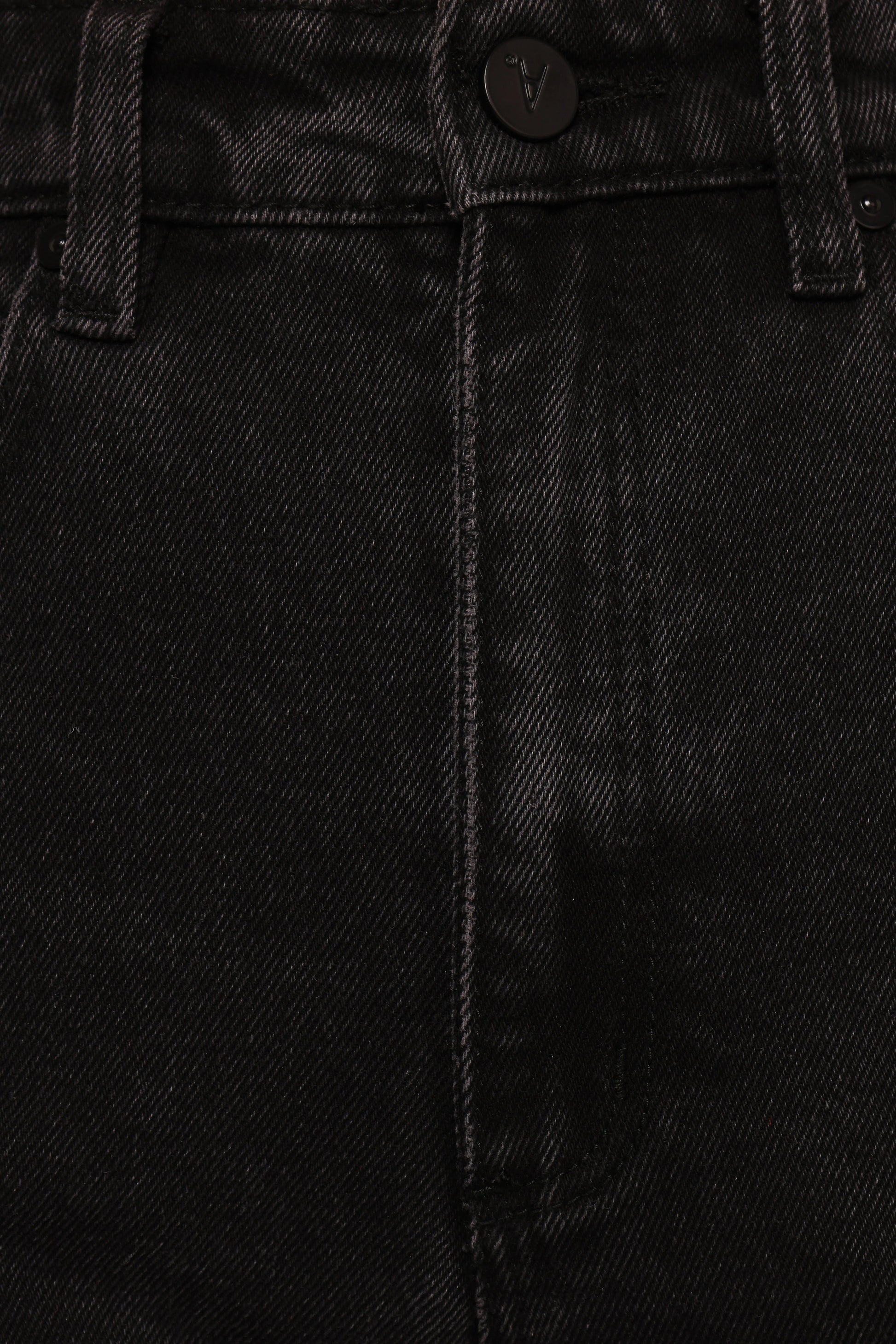 Abrand High-Rise Relaxed-Fit Denim Shorts