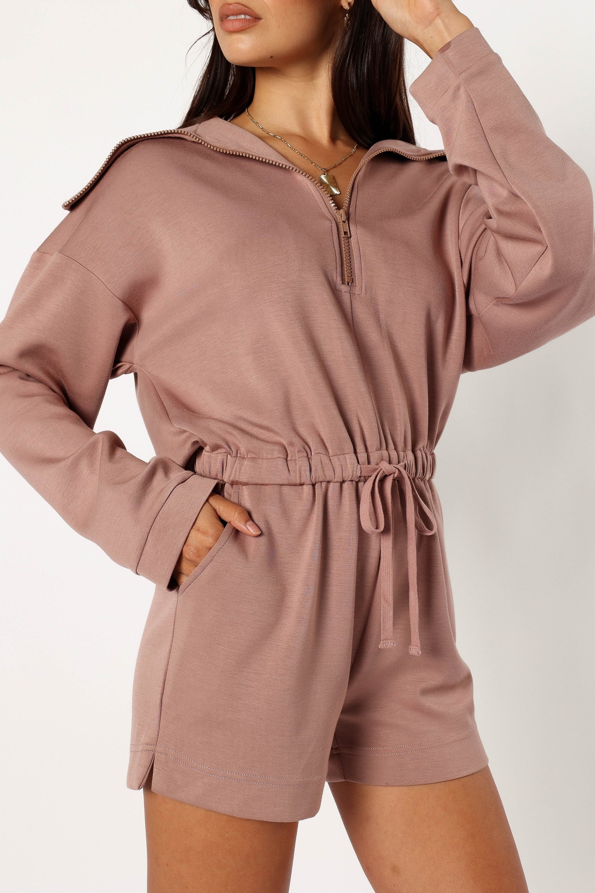 Cozy Sweater Romper