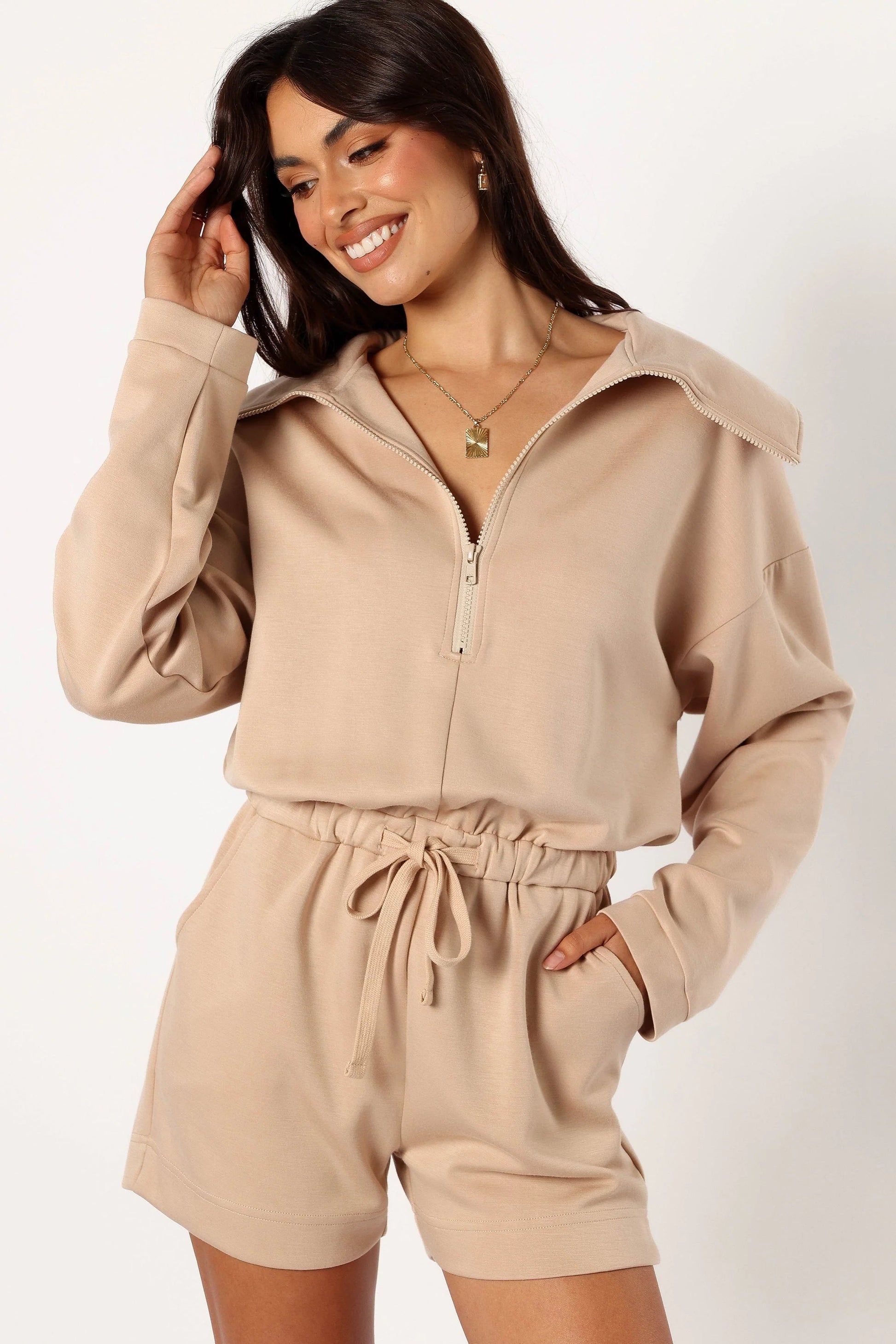 Cozy Sweater Romper