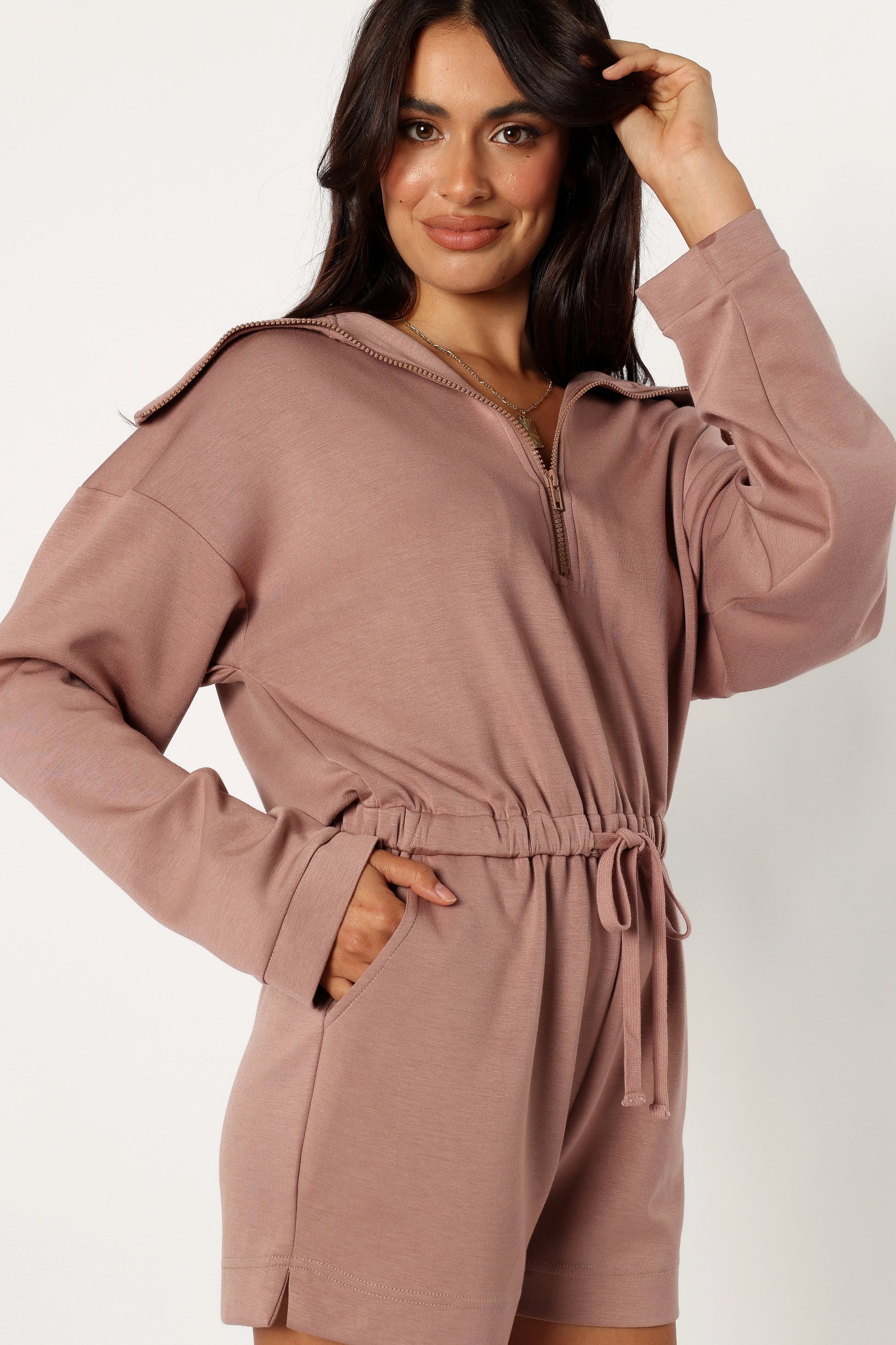 Cozy Sweater Romper