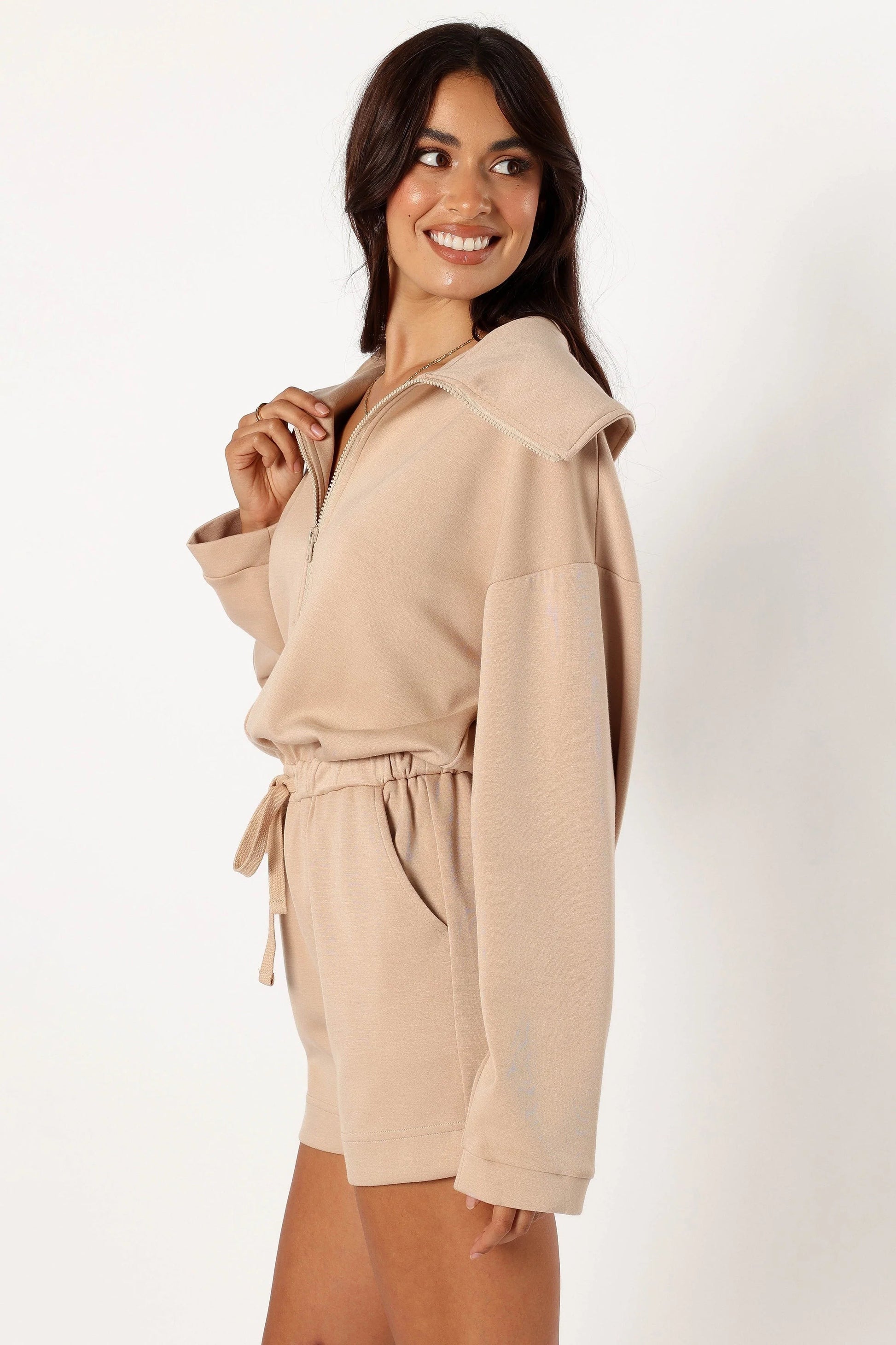 Cozy Sweater Romper