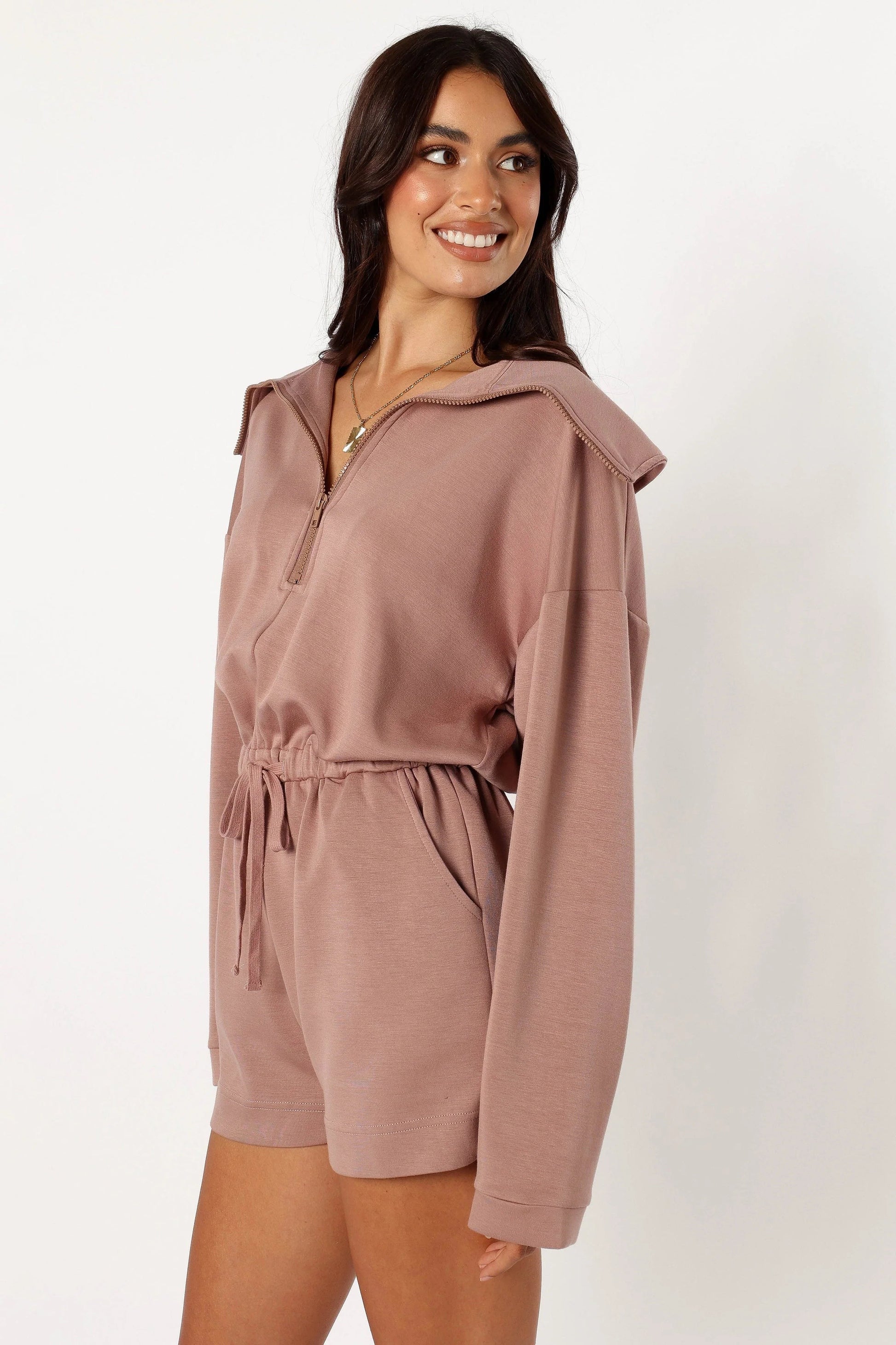 Cozy Sweater Romper