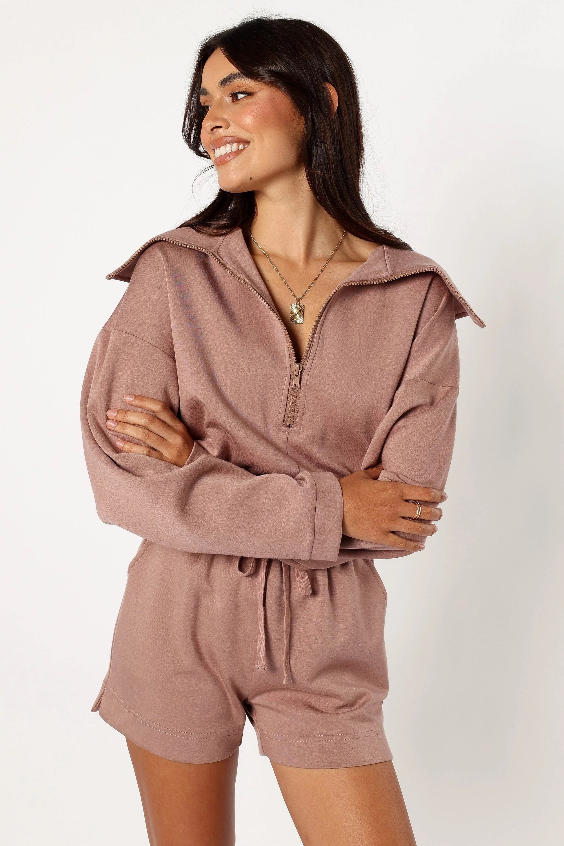 Cozy Sweater Romper