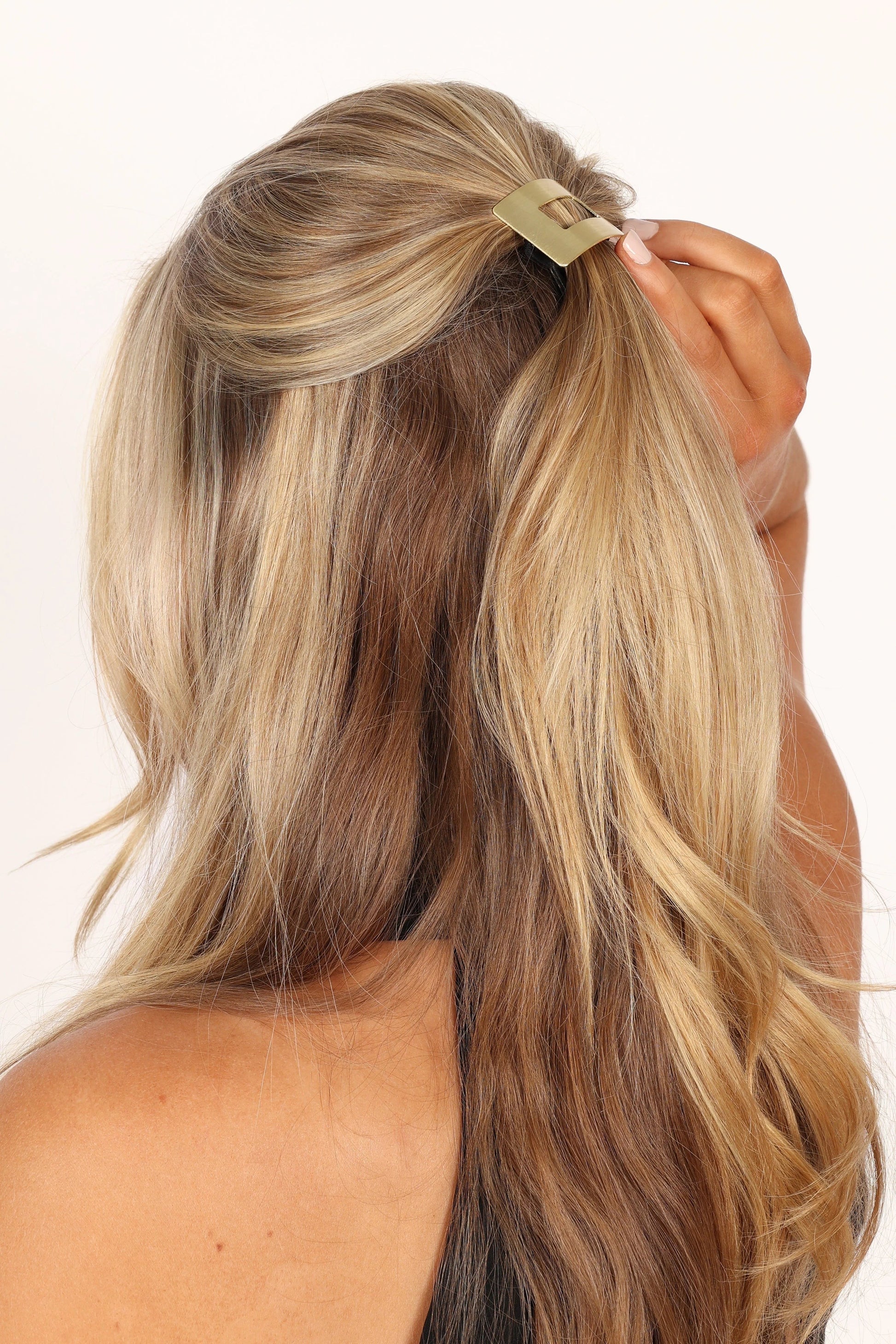 Gold Hair Cuff Elastic Band