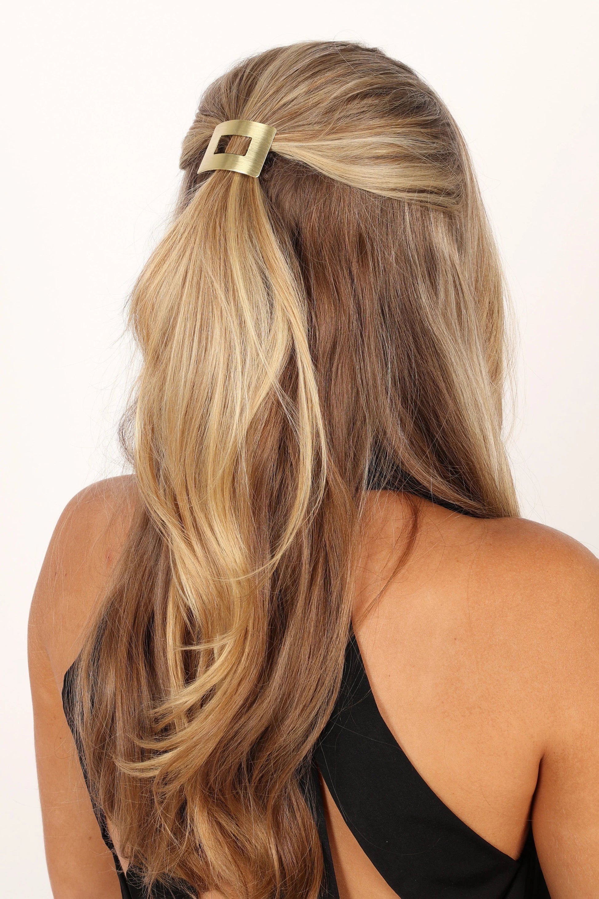 Gold Hair Cuff Elastic Band