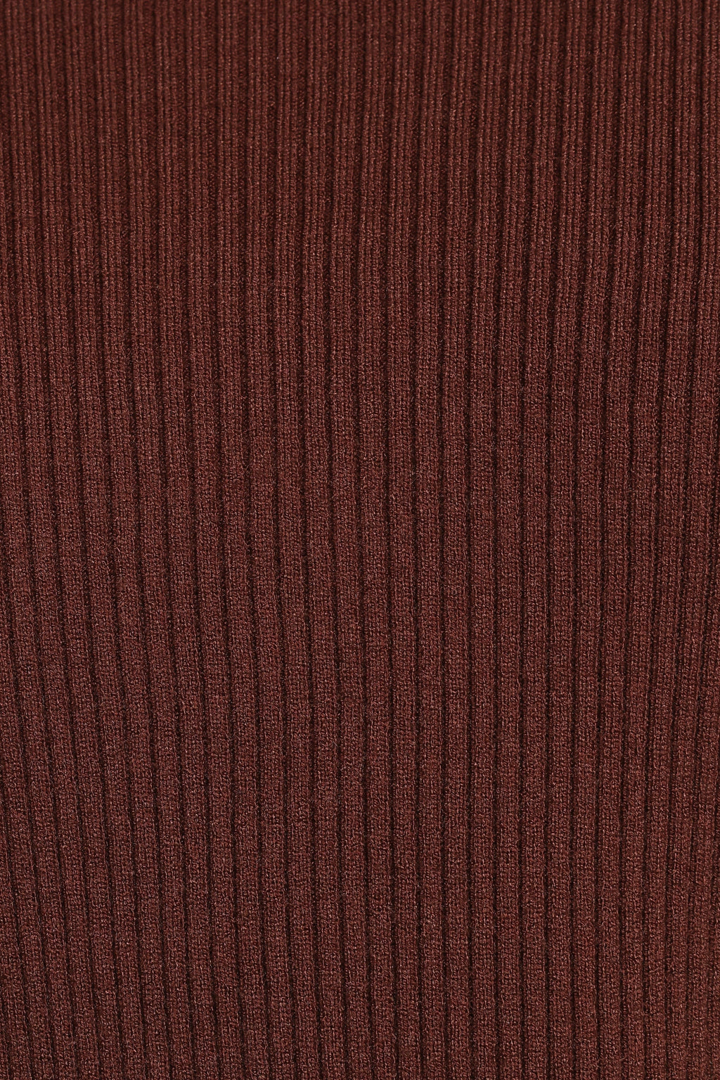 Mock Neck Ribbed Knit Top