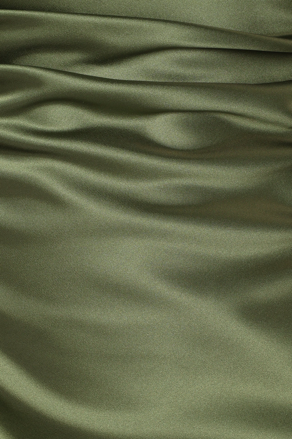 Off-Shoulder Satin Maxi