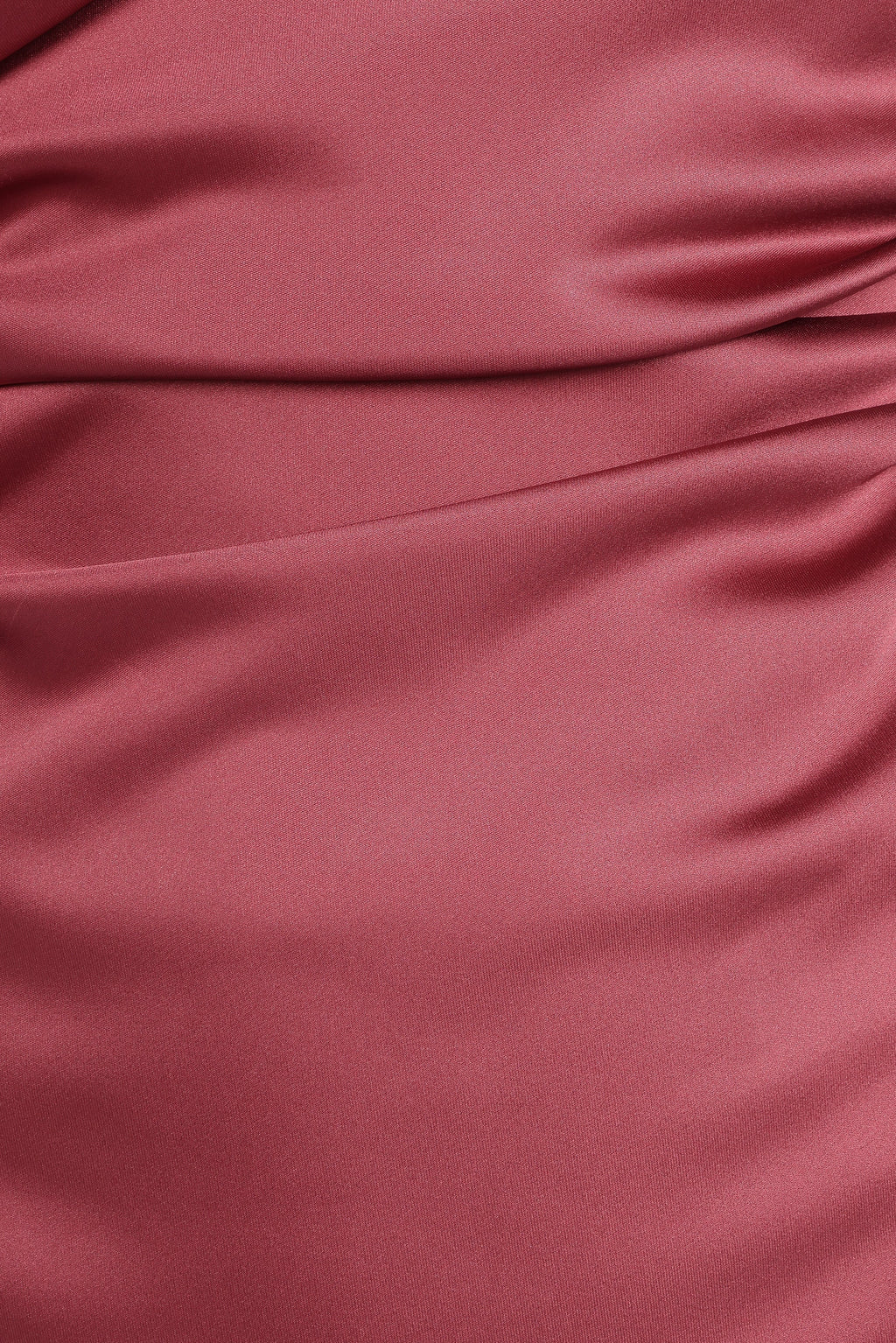 Off-Shoulder Satin Maxi